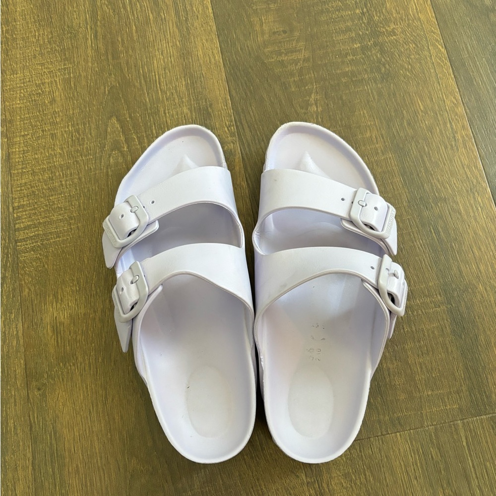 Purple Birkenstocks